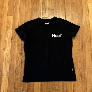Huel mens size medium black t-shirt